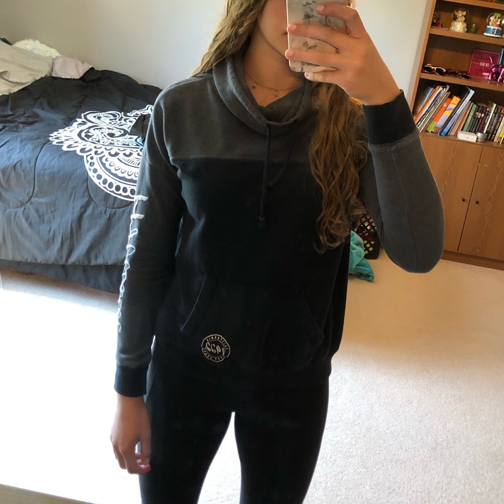 Hollister high neck hoodie